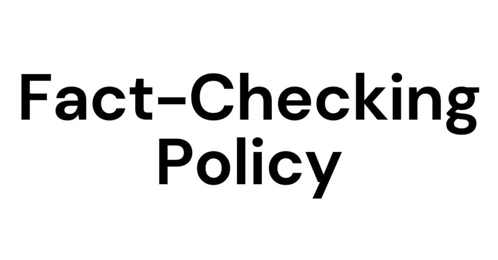 Fact-Checking Policy