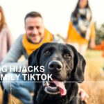 dog hijacks family tiktok