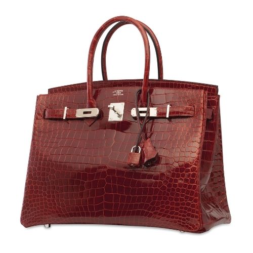Exceptional Collection Shiny Rouge H Birkin