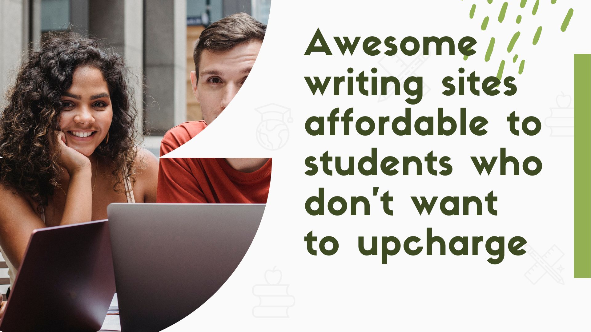 awesome writing sites affordable to students who don't want to upcharge
