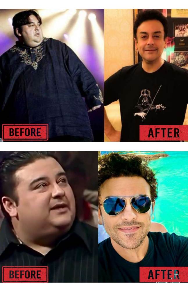 Adnan Sami Before & After Pictures
