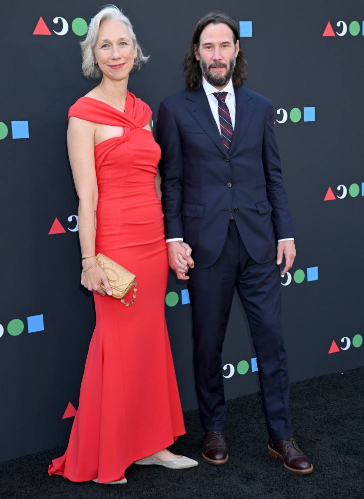 Keanu Reeves And His Girlfriend Alexandra Grant