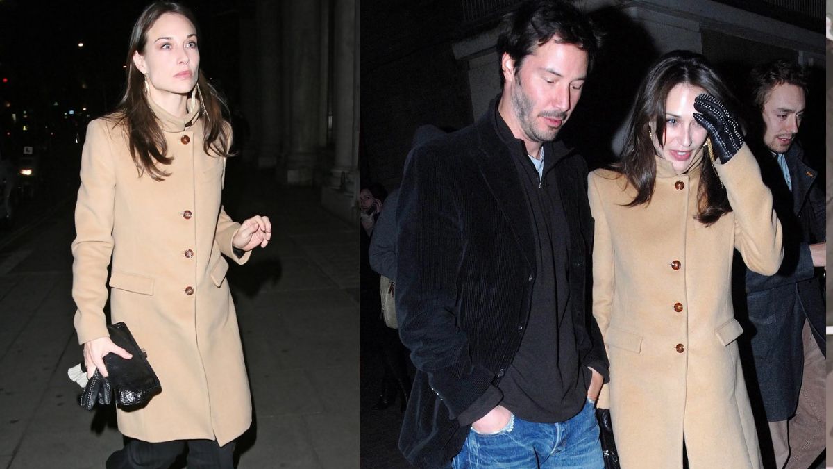 Keanu Reeves and Claire Forlani