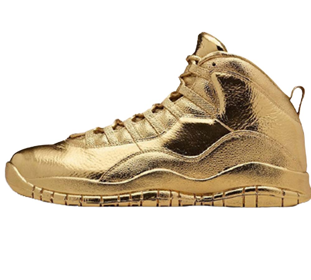 Solid Gold Ovo X Air Jordan