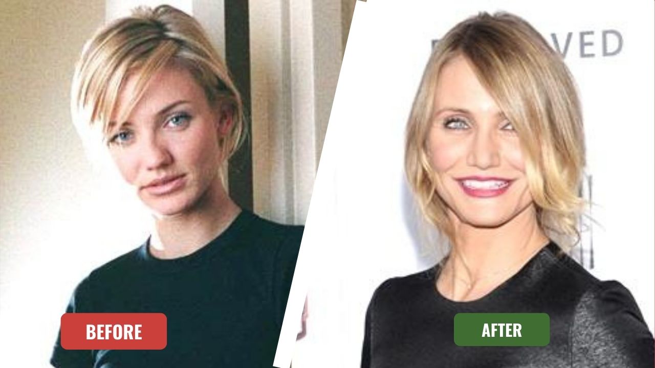 cameron diaz before after