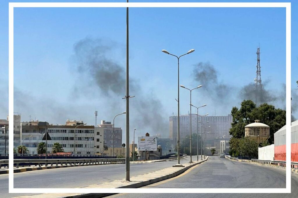 _violent clashes between rival militias in Libyan