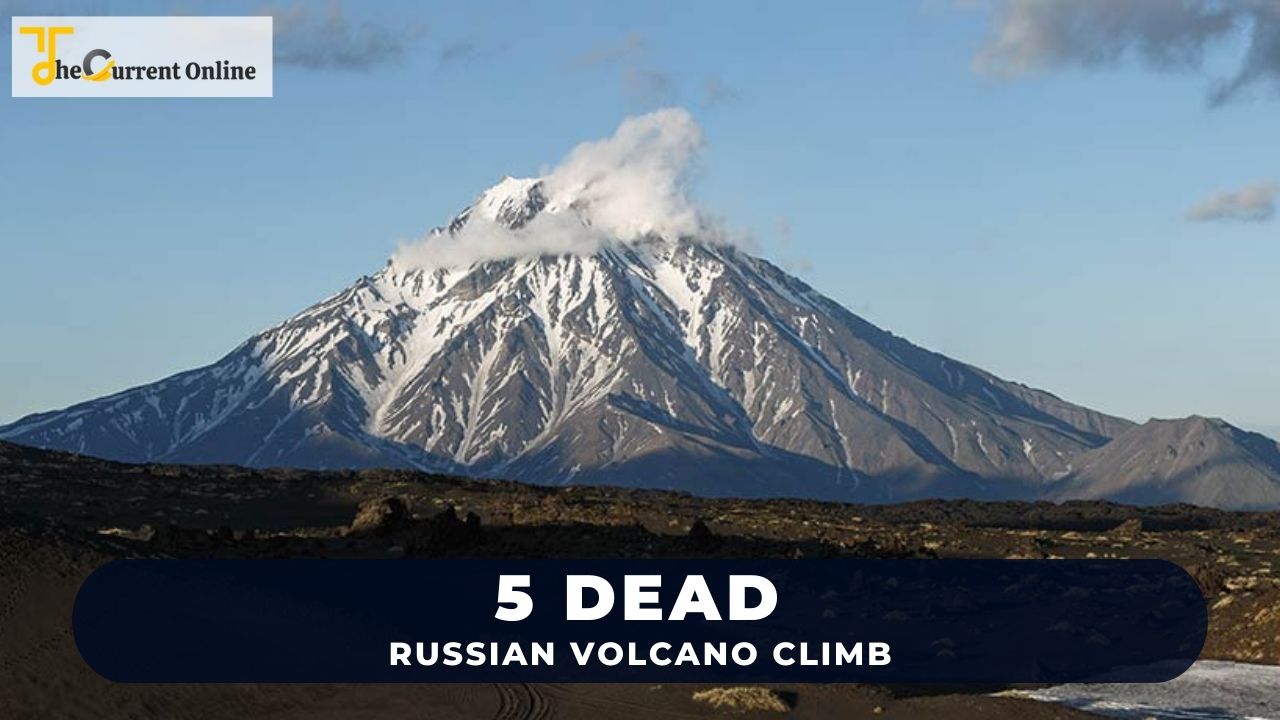 5 dead on russian volcano climb