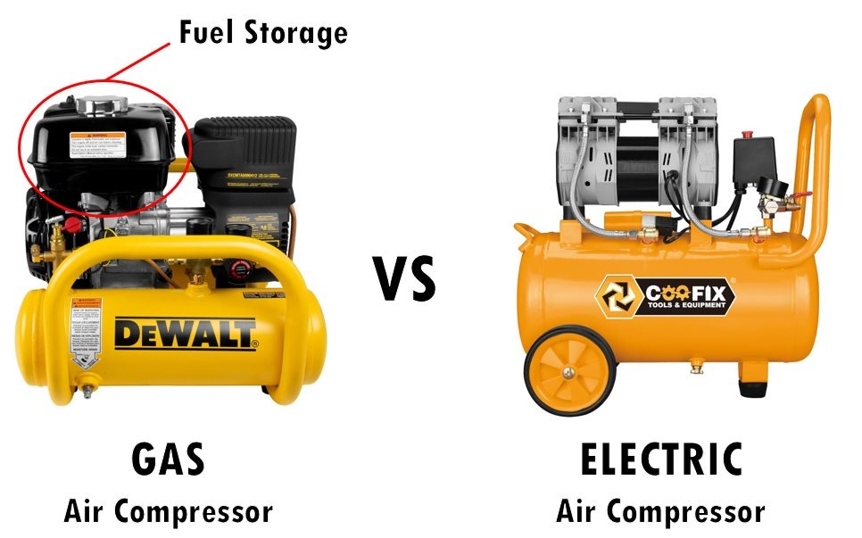Figure 1 Gas vs Electric Air Com
