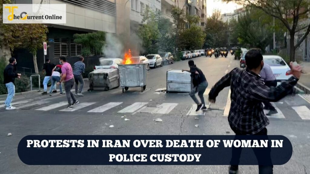 Protests in Iran over death of woman in police custody