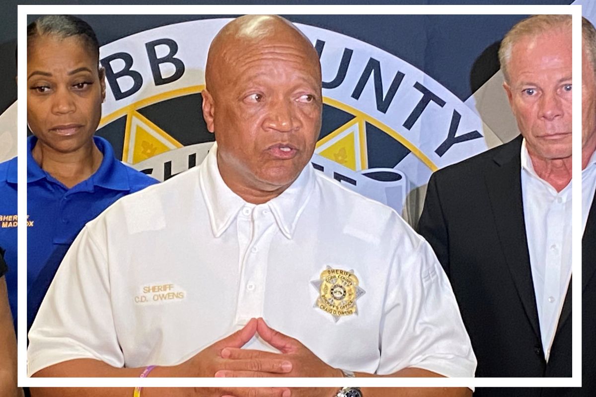 Sheriff Cobb County claims the deputies were _ambushed_ and killed while serving a warrant