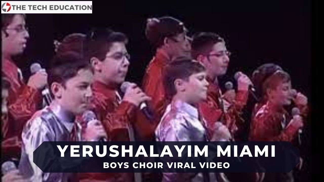 Yerushalayim Miami Boys Choir Viral Video Is Capturing Tiktok
