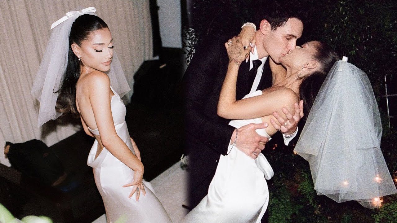 Ariana Grande Takes Fans INSIDE Her WEDDING With Dalton Gomez - YouTube