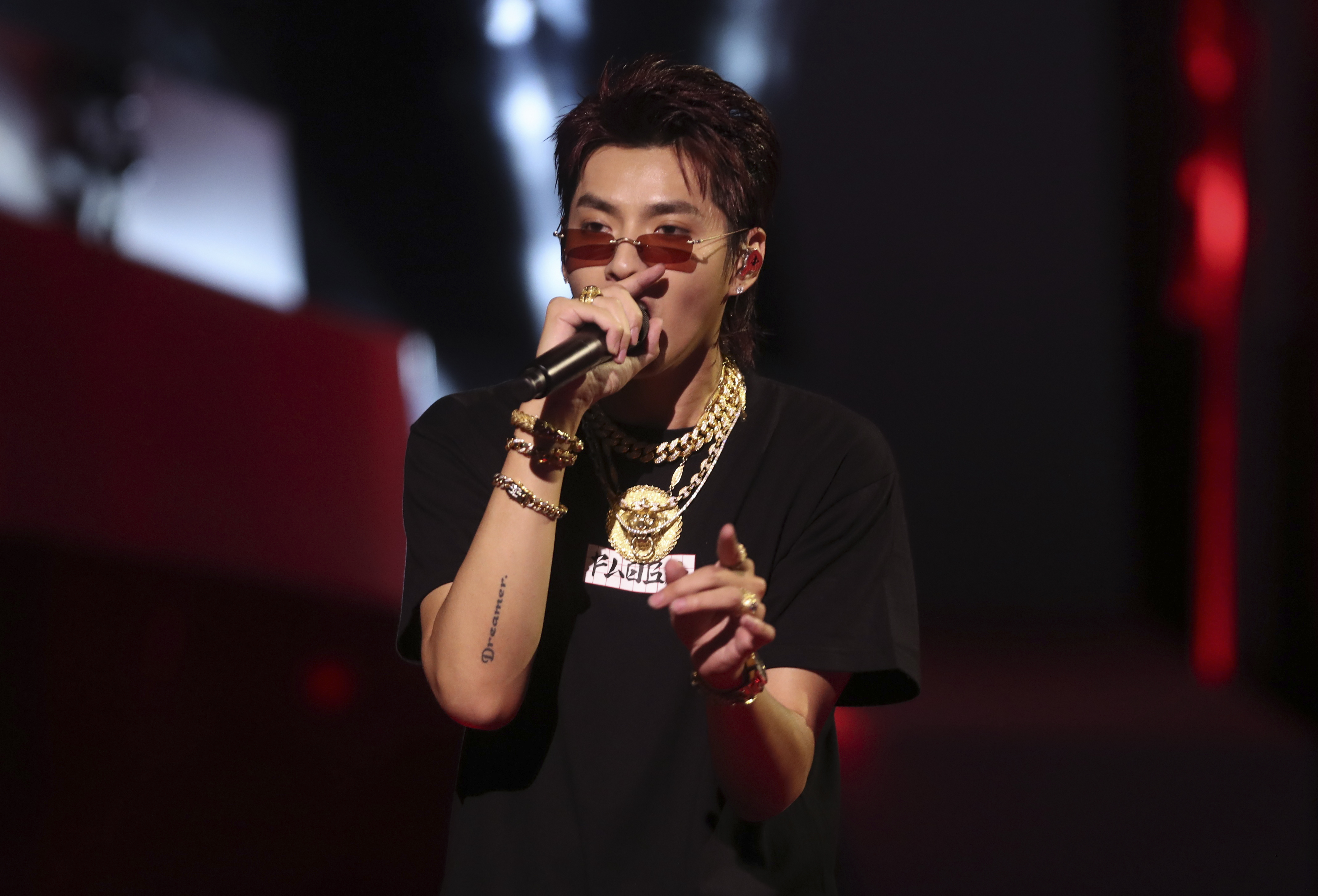 Kris Wu performs at the iHeartRadio MuchMusic Video Awards (MMVA) in Toronto