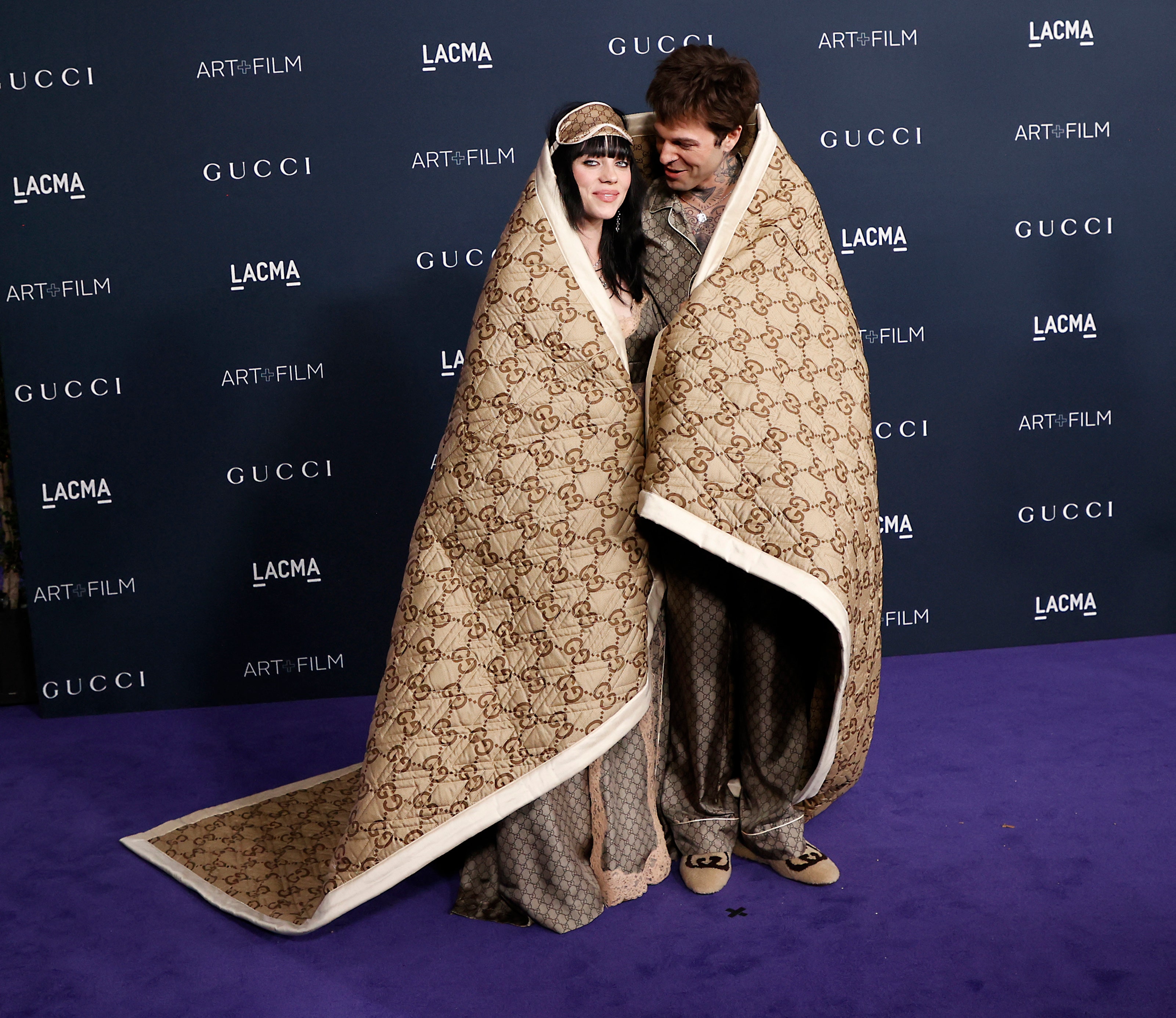 Billie Eilish and Jesse Rutherford Make Their Red Carpet Debut in PJs | Vogue