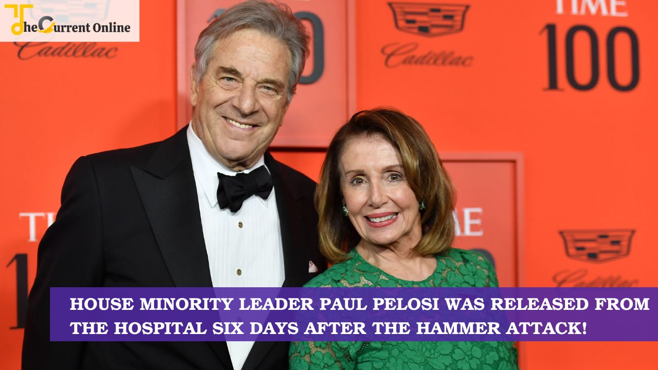 House Minority Leader Paul Pelosi Was Released From The Hospital Six Days After The Hammer Attack!