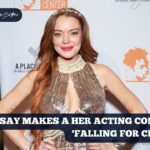 Lindsay Makes A Her Acting Comeback In 'Falling for Christmas'