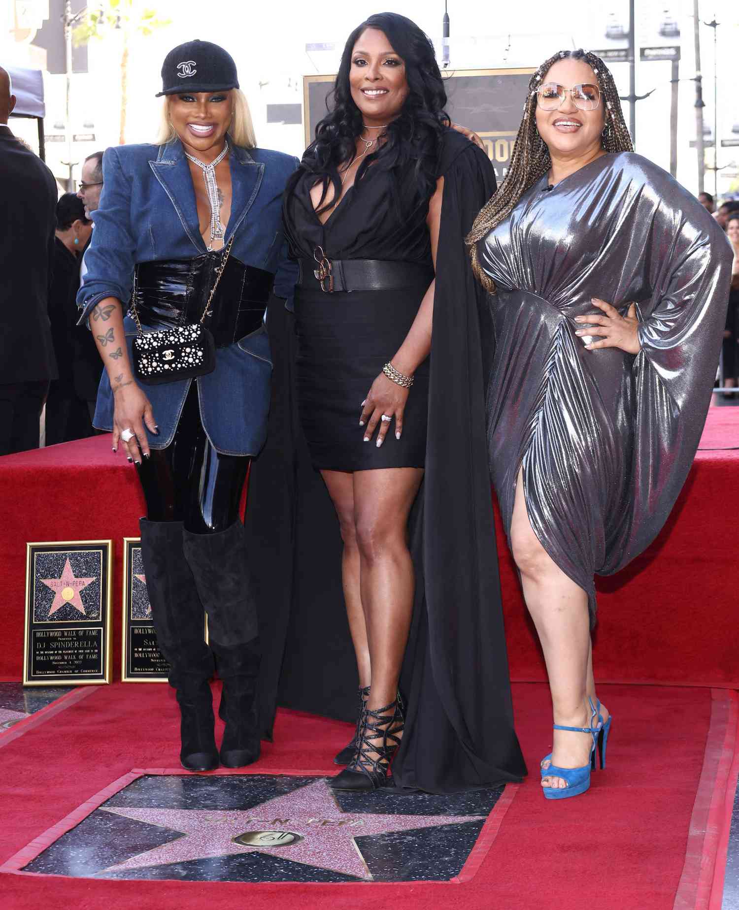 Salt-N-Pepa Reunite for Hollywood Walk of Fame Ceremony