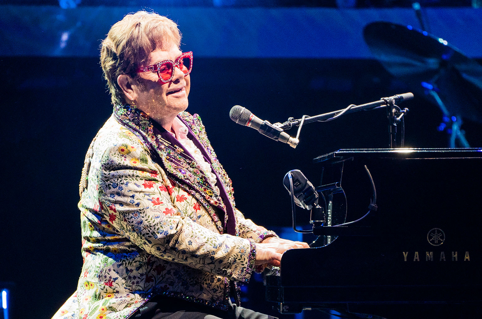 Elton John Assures Fans He's in 'Top Health' After Wheelchair Picture –  Billboard