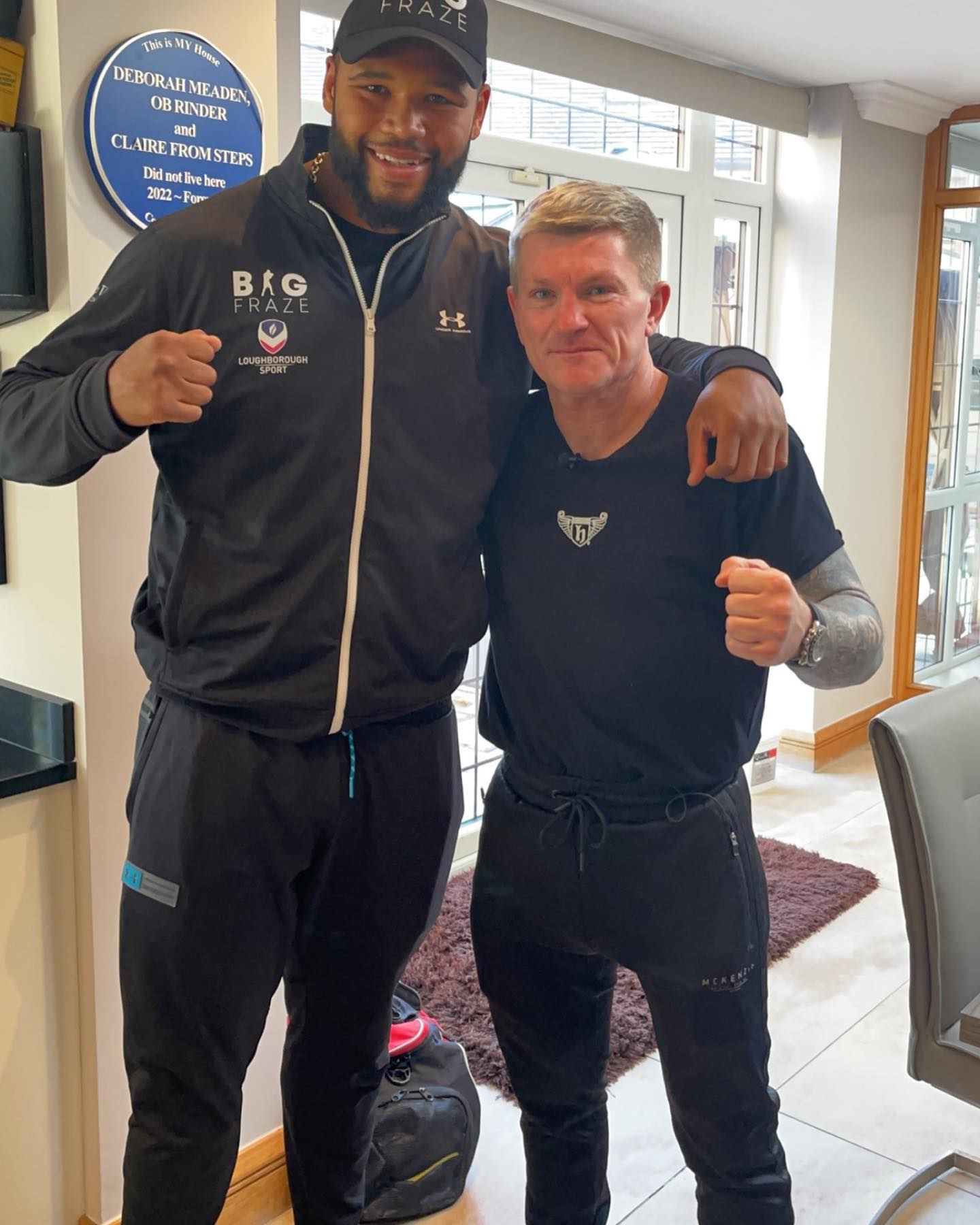 Ricky Hatton has undergone an incredible body transformation