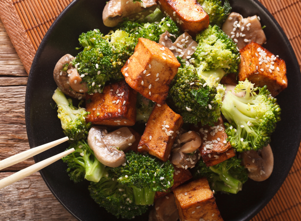 veggie tofu stir fry