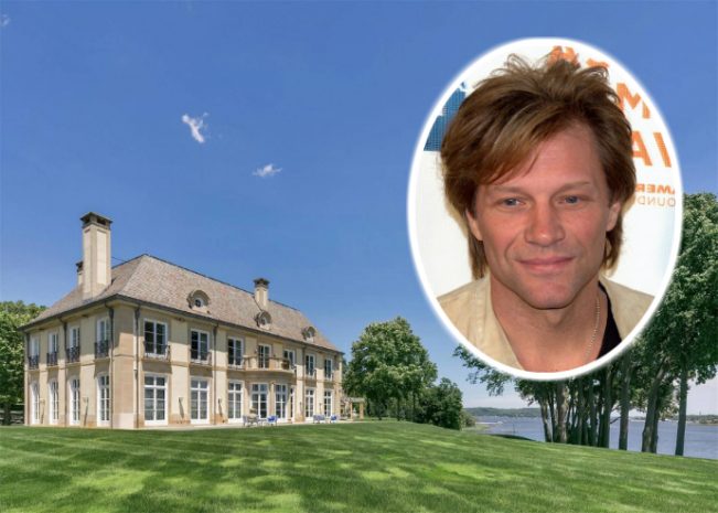 Step inside Jon Bon Jovi’s palatial waterside chateau in New Jersey 