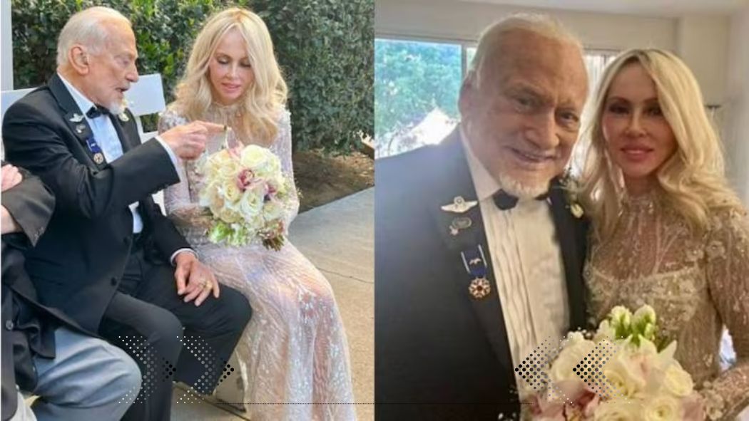 Buzz Aldrin gets married on 93rd birthday