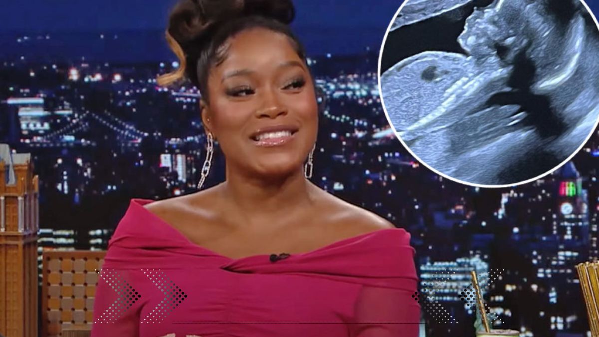Keke Palmer may have revealed the sex of her baby
