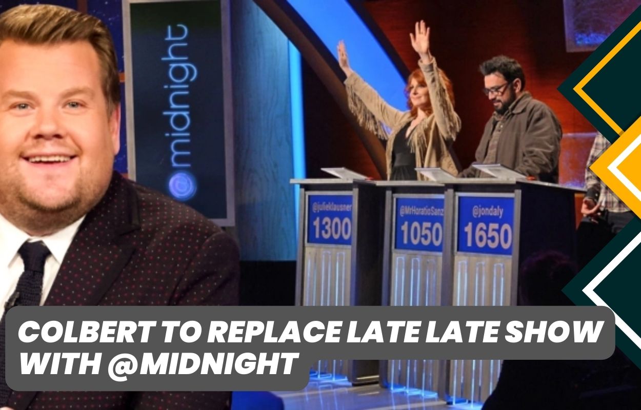Colbert to replace Late Late Show with @midnight