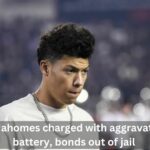 Jackson Mahomes charged with aggravated sexual battery, bonds out of jail