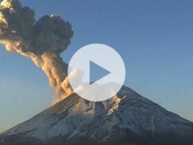 Popocatépetl Volcano Erupts Mexico