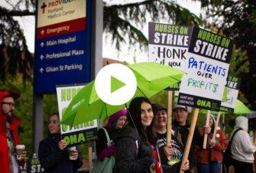 Providence Portland nurses strike