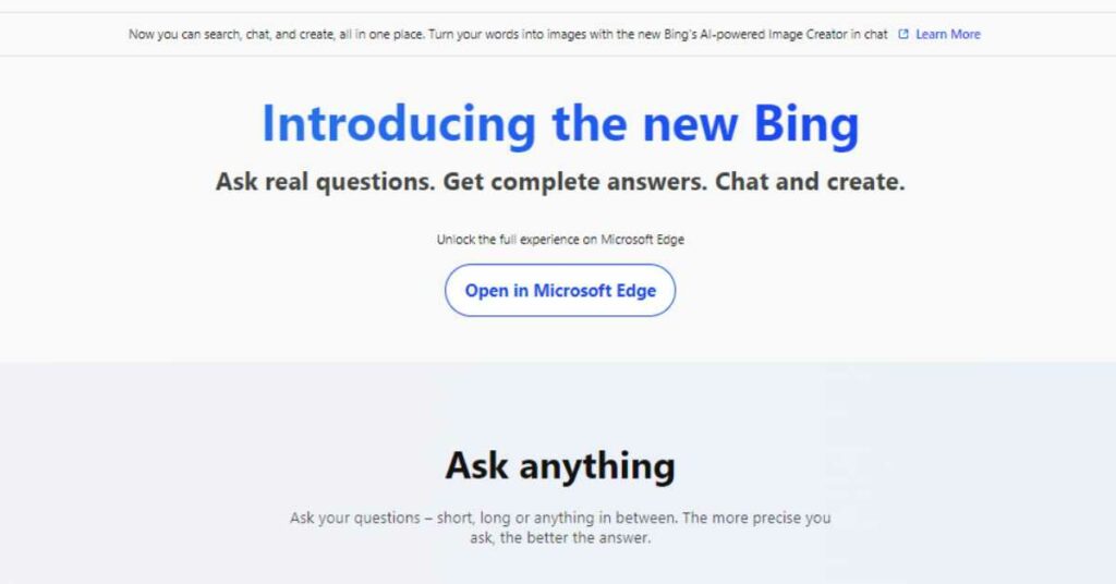 what can the new bing chat do?