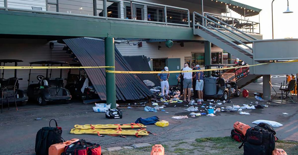 Montana Country Club Deck Collapses