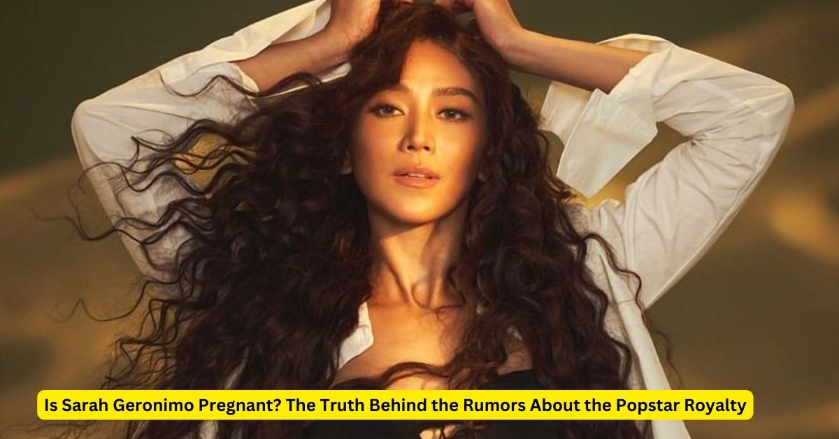 Is Sarah Geronimo Pregnant?