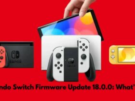 Nintendo Switch Firmware Update 18.0.0